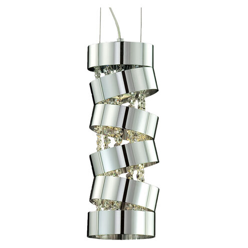 Ariella 1 Light 6 inch Chrome Pendant Ceiling Light