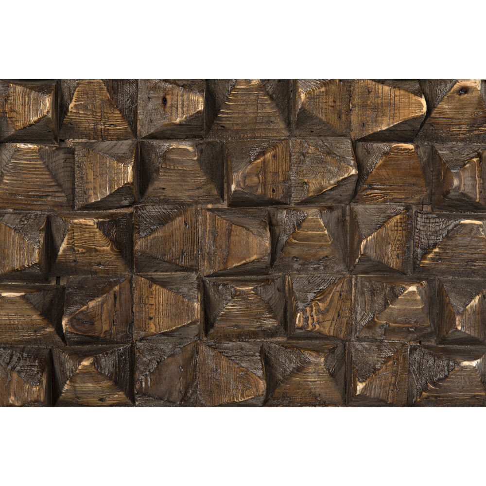 New York 87 X 23 inch Old Wood Sideboard