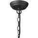 Crew 1 Light 18 inch Matte Black Pendant Ceiling Light