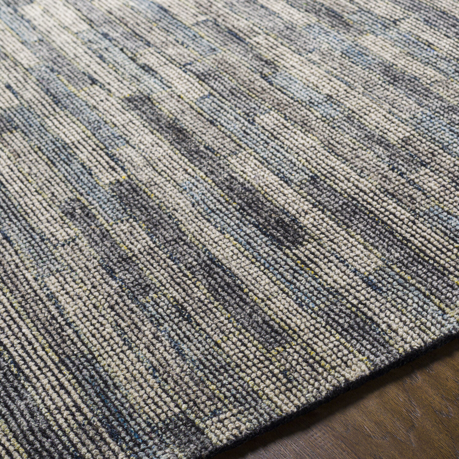 Malaga 108 X 72 inch Ink Blue Rug in 6 X 9, Rectangle