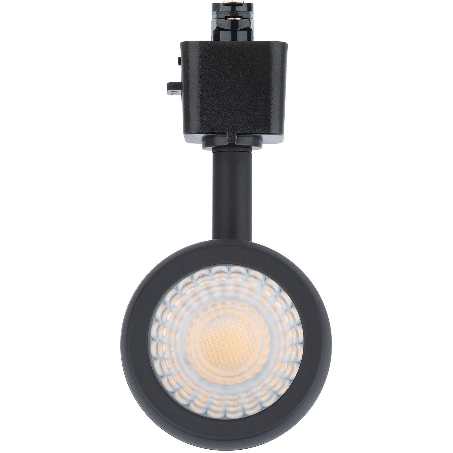 Bullet 1 Light 120 Black L Track Fixture Ceiling Light in 3000K, WAC Limited