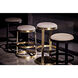Dior 26 inch Antique Brass Counter Stool