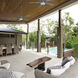 Wynd 42 inch Stainless Steel Downrod Ceiling Fan in 2700K