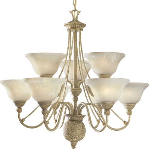 Savannah 9 Light 33 inch Seabrook Chandelier Ceiling Light