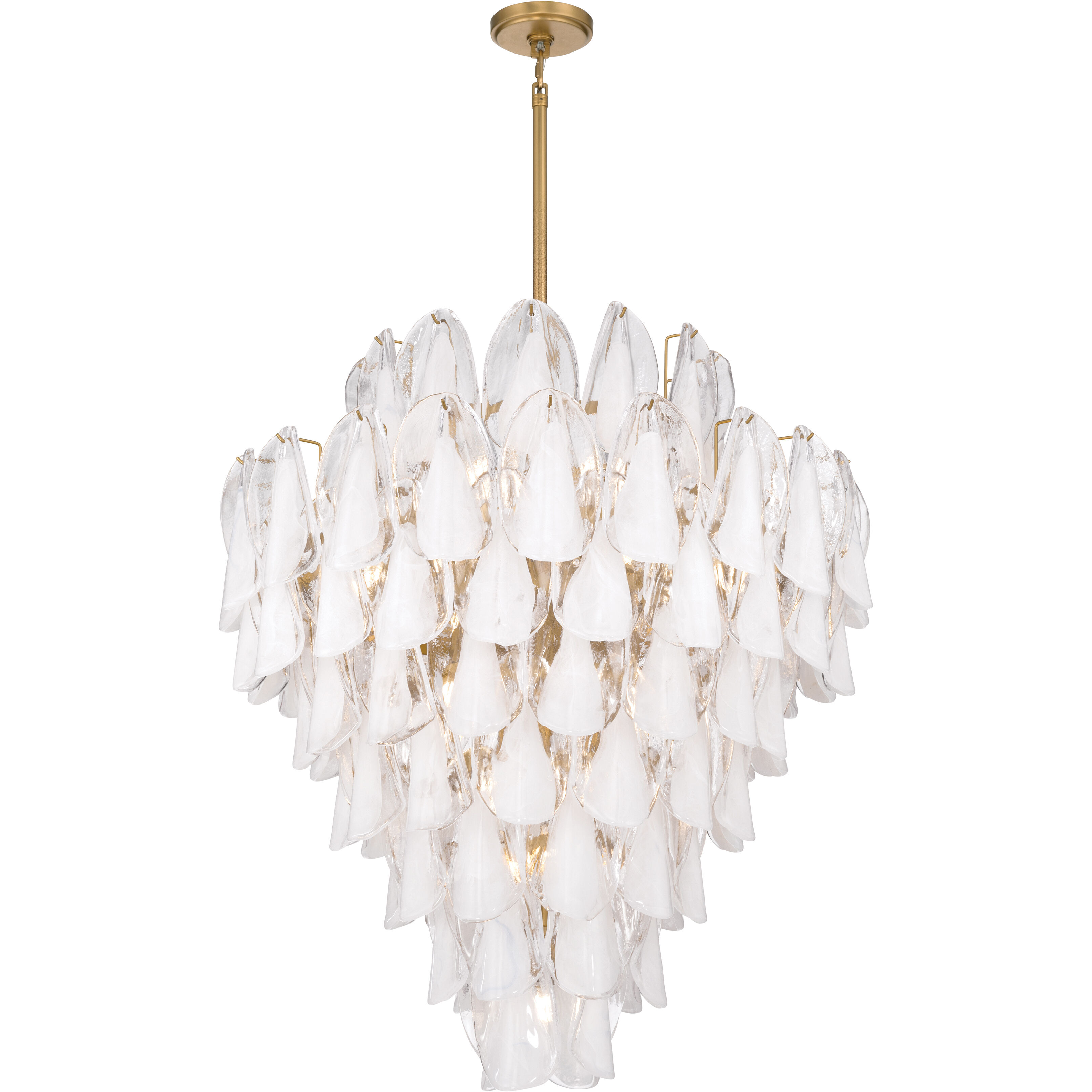 Verla Crest 21 Light 32.5 inch Legacy Brass Pendant Ceiling Light