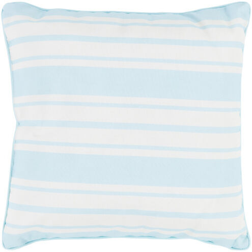 Nautical Stripe 20 X 20 inch Accent Pillow