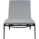 Bea 77 inch Textured Charcoal Gray Outdoor Pool Chaise Cushion