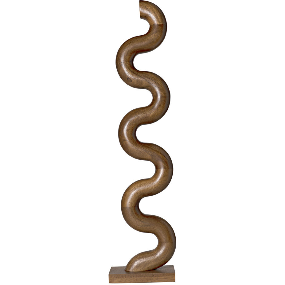 Asclepius Dark Walnut Decor Accessory