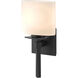 Beacon Hall 1 Light 6 inch Black ADA Sconce Wall Light, Ellipse