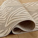 Laid Back Luxe 94 X 32 inch Neutral Rug in 2 x 8