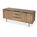 Leonidin Natural Wood 67" Sideboard in Light Brown