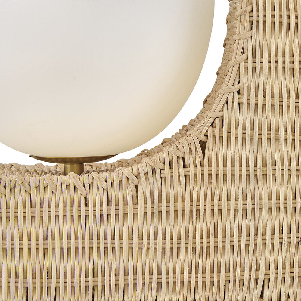 Lisa McDennon Thalia 1 Light 7.5 inch Lacquered Brass Sconce Wall Light