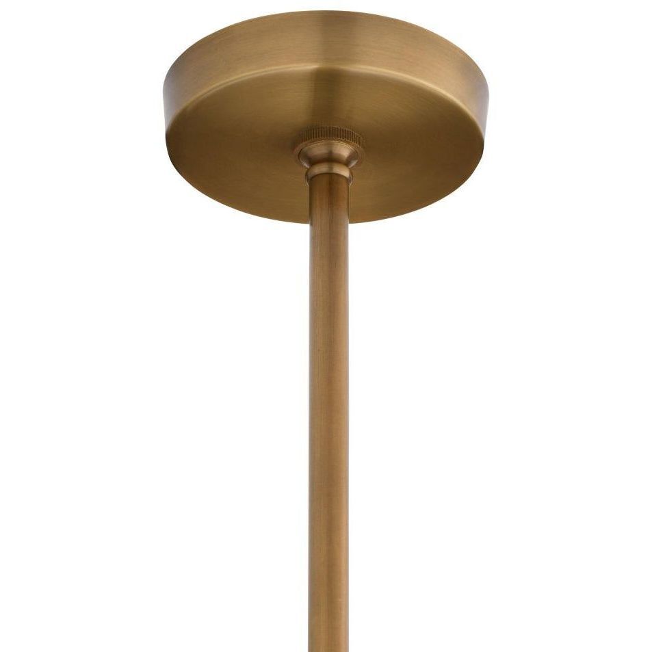 Fatima 1 Light 10 inch Vintage Brass Pendant Ceiling Light