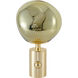 Canada 16.9 inch 60.00 watt Gold Table Lamp Portable Light