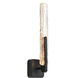 Curva LED 19 inch Sand Black Indoor-Outdoor Wall Light