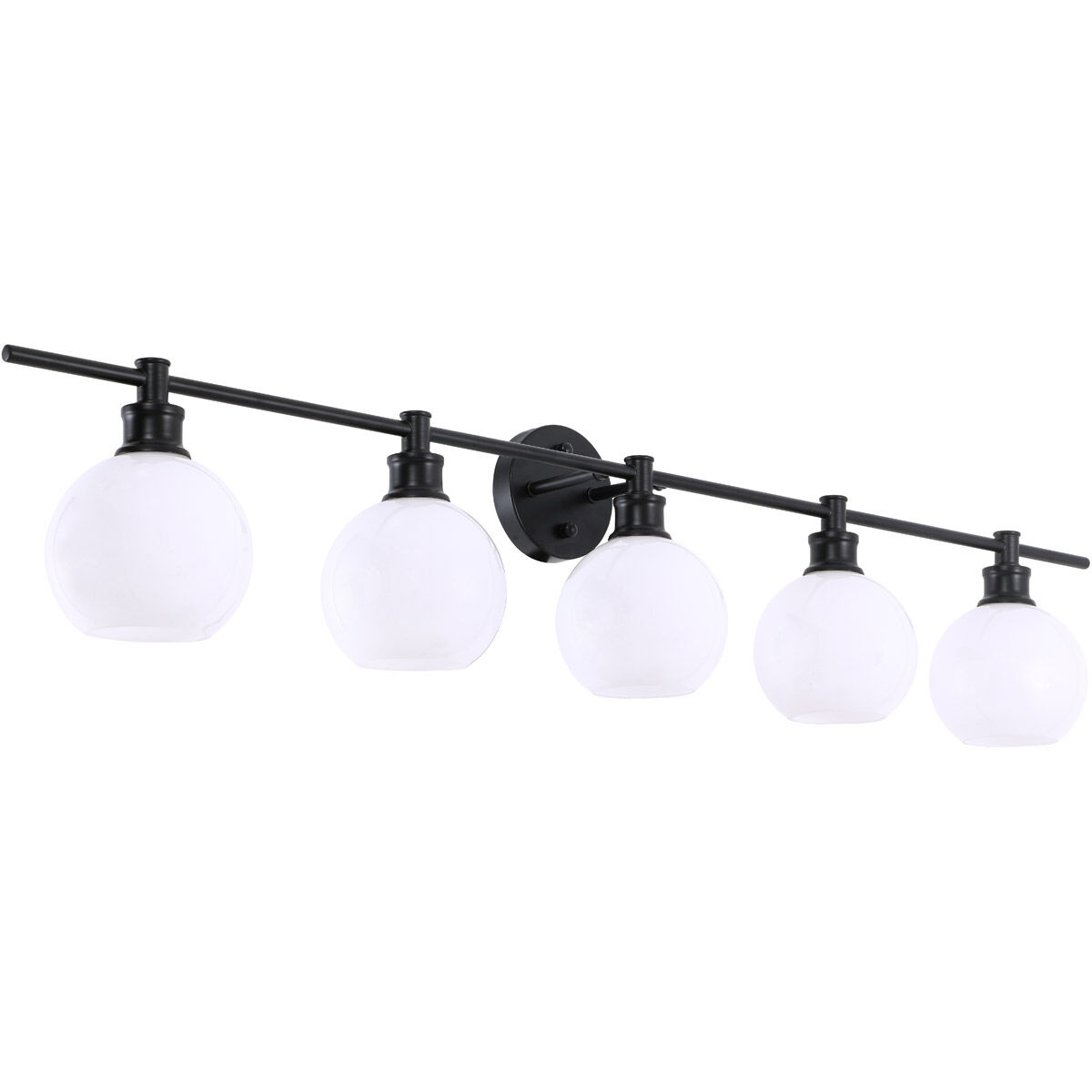 Syracuse 5 Light 47 inch Black Wall sconce Wall Light