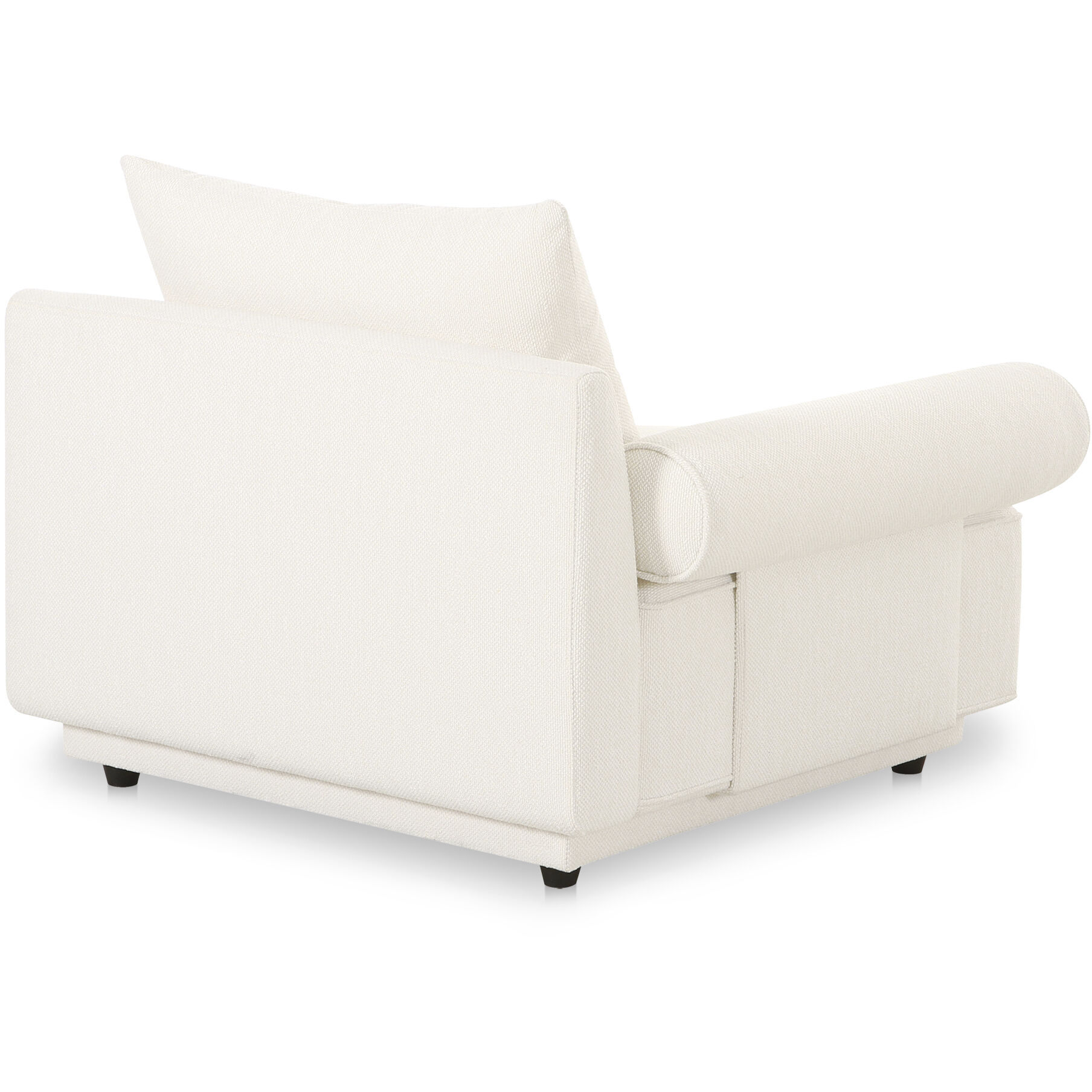 Rosello White Accent Chair
