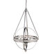 Elan 4 Light 24.75 inch Polished Chrome Pendant Ceiling Light