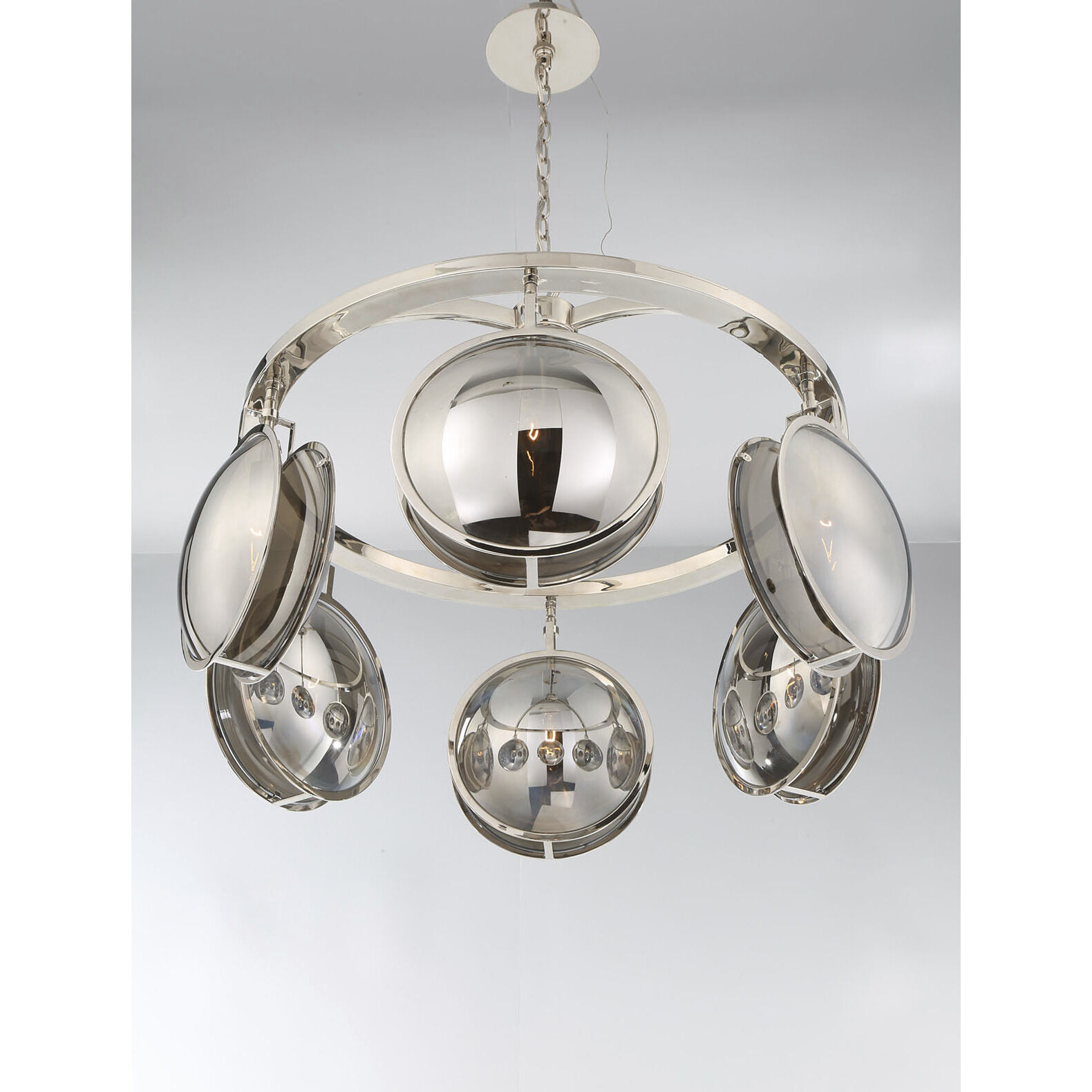 Havendale 6 Light 30 inch Polished Nickel Chandelier Ceiling Light