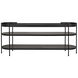 Cassio 79 X 20 inch Matte Black Console