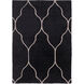 Gates 36 X 24 inch Black, Beige Rug