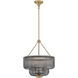 Adella Pendant Ceiling Light in Smoked