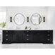 Kiera 1 Light 4 inch Black Wall Light