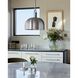 Forked LED 13.39 inch Steel Pendant Ceiling Light