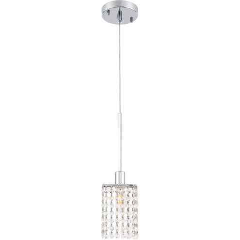 Taylor 1 Light 5 inch Chrome Pendant Ceiling Light