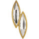 Signature Marchesa LED 4.63 inch Aged Brass Wall Sconce Wall Light