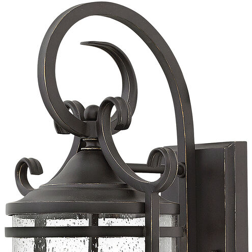 Casa LED 22 inch Olde Black Outdoor Wall Mount Lantern, Medium