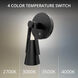 Garlyn LED 4.88 inch Black Reading Light Wall Light, dweLED