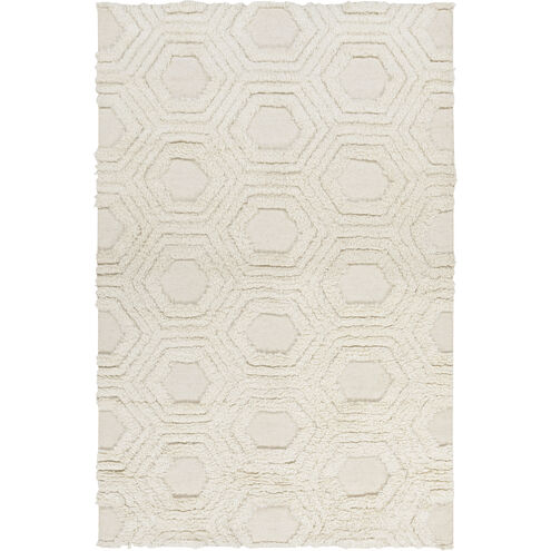 Kabru 36 X 24 inch Cream Rug