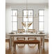 Nottaway 6 Light 61 inch Pyrite Bronze Chandelier Ceiling Light, Large