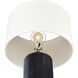 Daher 26 inch 9 watt Black Table Lamp Portable Light