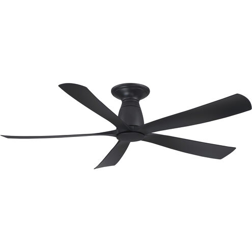 Kute5 52 52 inch Black Indoor/Outdoor Ceiling Fan