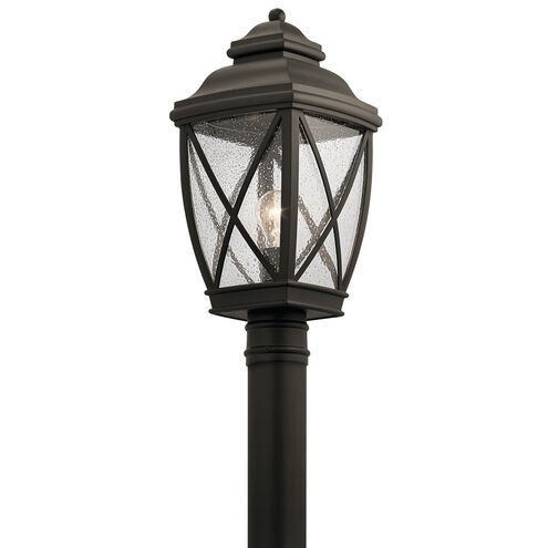 Tangier 1 Light 20 inch Olde Bronze Outdoor Post Lantern