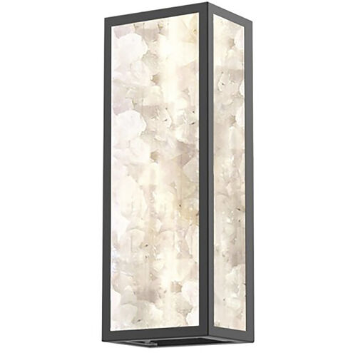 Great Outdoors Salt Creek LED 16 inch Coal Outdoor Wall Sconce