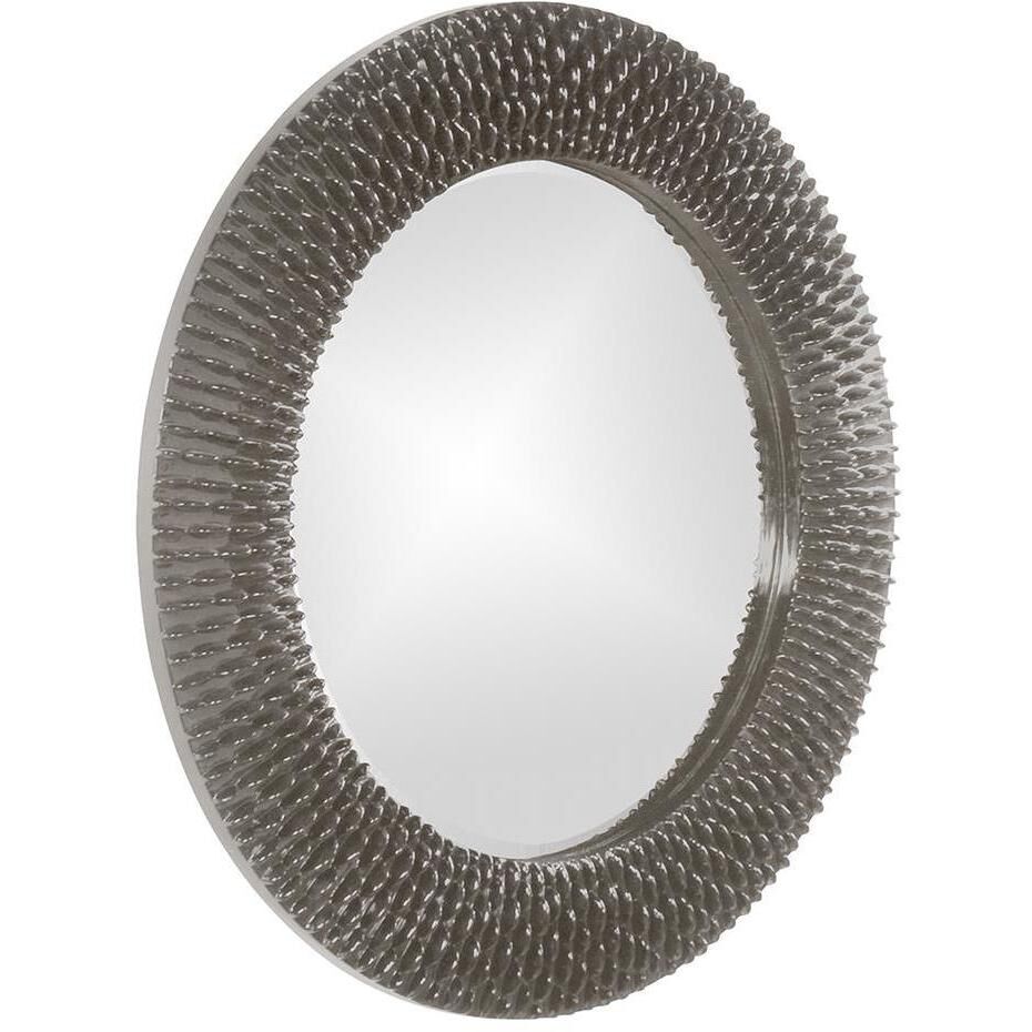 Bergman 32 X 32 inch Glossy Charcoal Wall Mirror