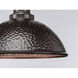 Englewood 1 Light 16 inch Antique Bronze Outdoor Post Lantern