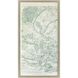 Vintage Collection Green Framed Art