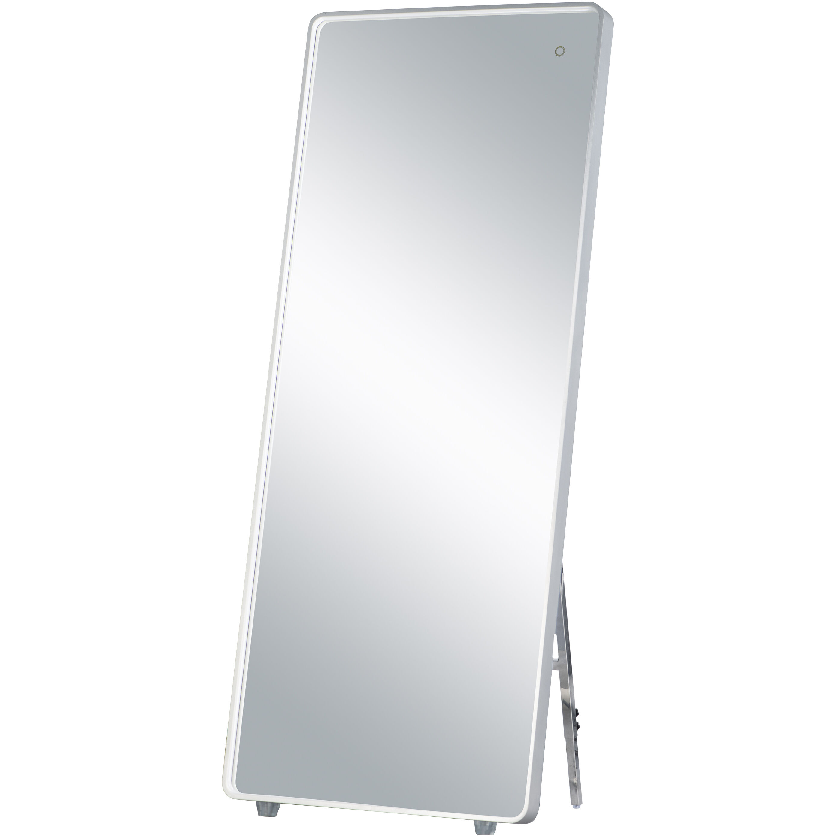 Mirror 67 X 27.5 inch Brushed Aluminum LED Wall Mirror