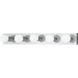 Center Stage 5 Light 30 inch Chrome Bath Vanity Wall Sconce Wall Light