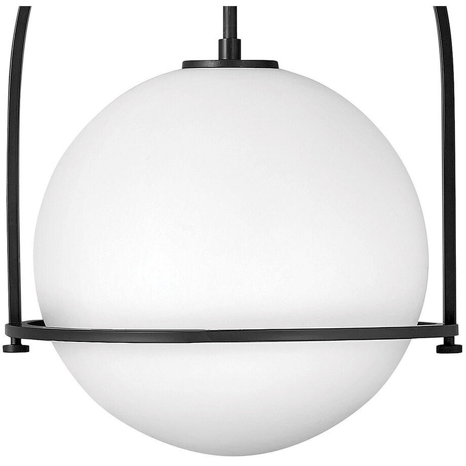 Somerset 1 Light 15.5 inch Black Indoor Pendant Ceiling Light