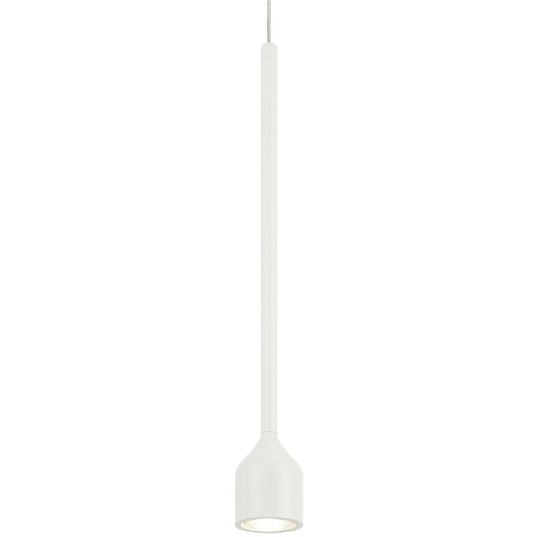Lumenagio LED White Pendant Ceiling Light