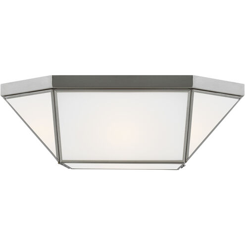 Suzanne Kasler Morrison 2 Light 15.5 inch Brushed Nickel Flush Mount Ceiling Light