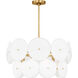 kate spade new york Emery 6 Light 23.88 inch Burnished Brass Chandelier Ceiling Light
