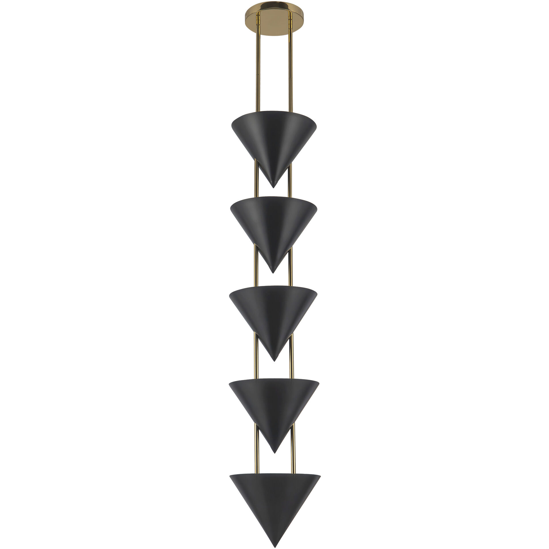 Versus 5 Light 10 inch Urban Bronze Pendant Ceiling Light