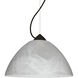 Tessa 1 Light Black Cord Pendant Ceiling Light