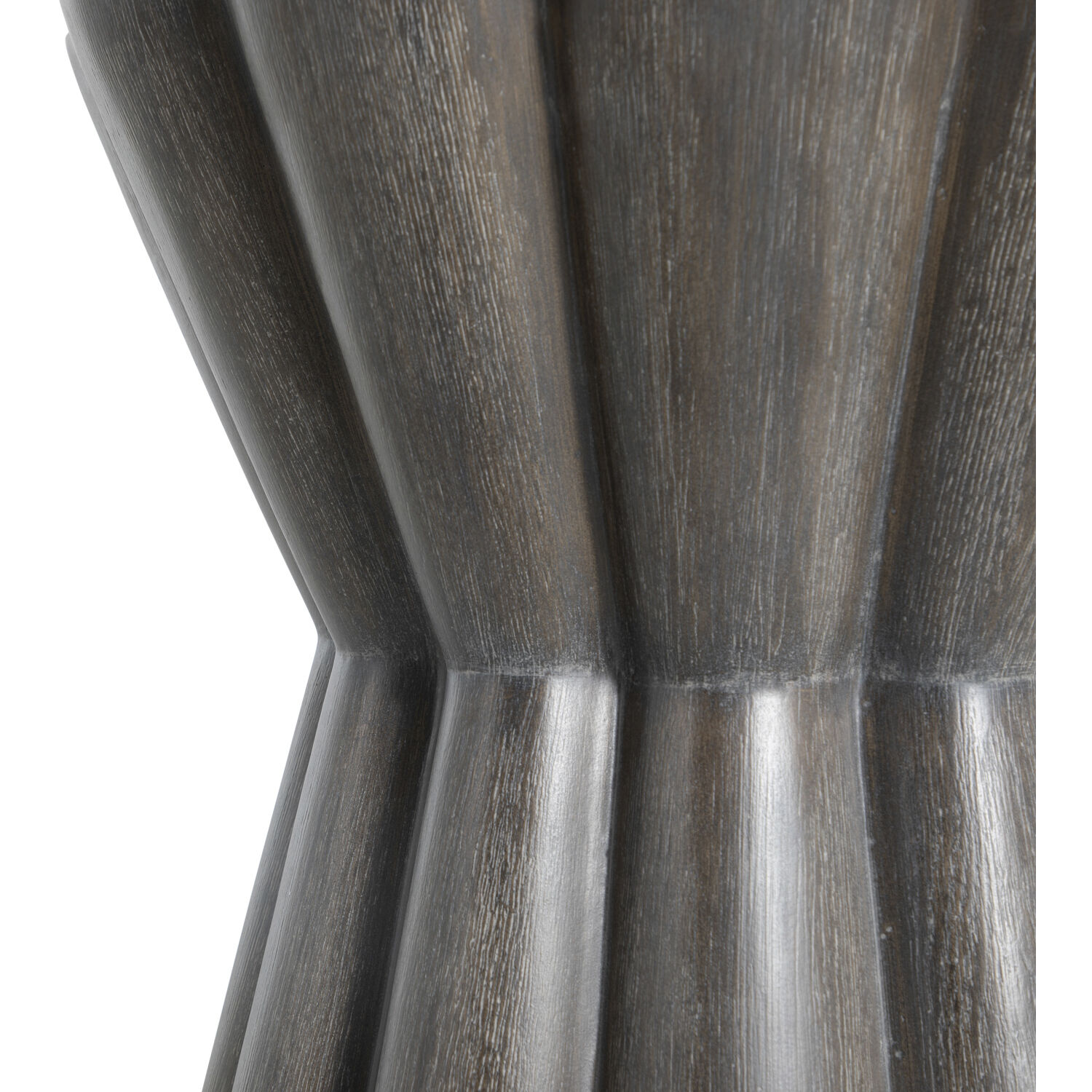 Annie Side Table in Cerused Forest Black